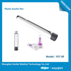 Manual Reusable Insulin Pen / Insulin Refillable Pen With Import Plastic Material