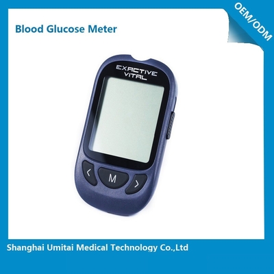 Blood Glucose Monitoring Device With Silver Glucose Test Strips 85 X 52 X 15mm